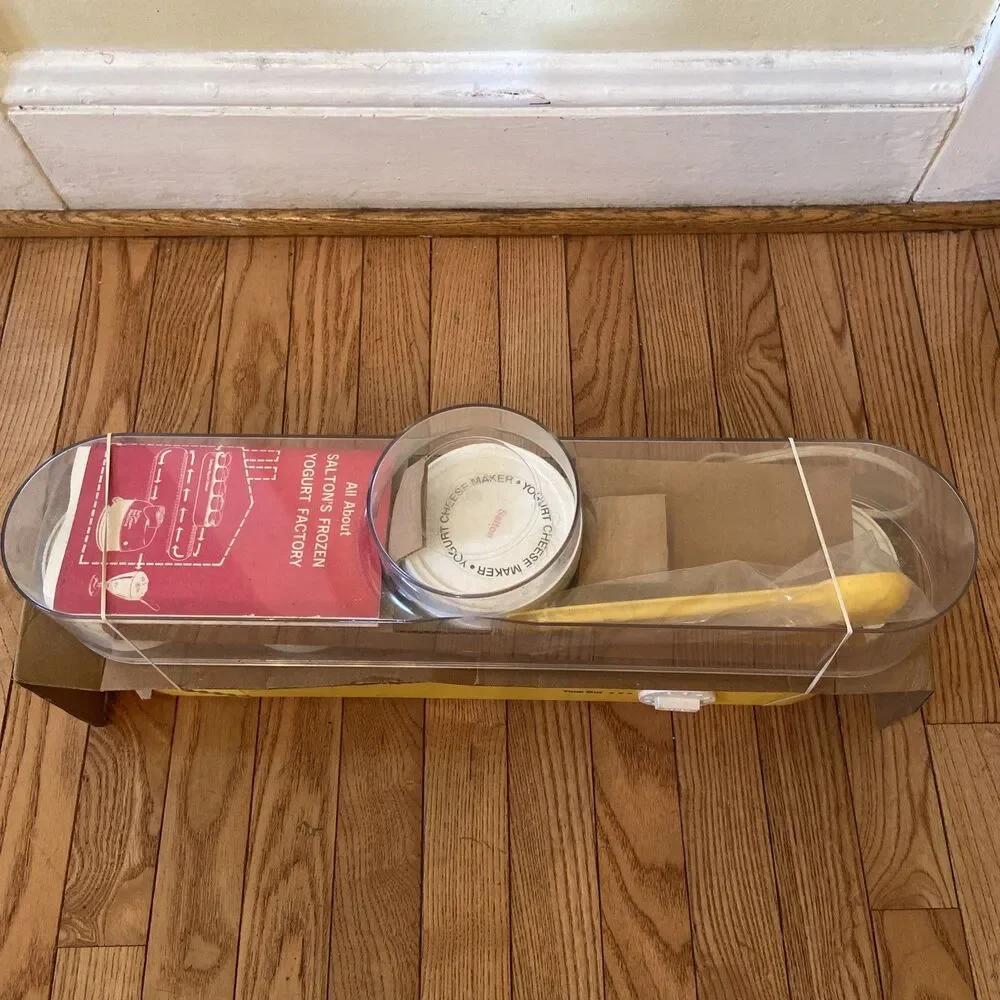 Vintage Salton Yogurt Maker Cheese Maker Family Size GM-10 *****NO JARS INCLUDED
